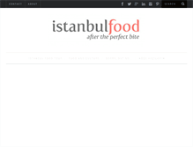 Tablet Screenshot of istanbulfood.com